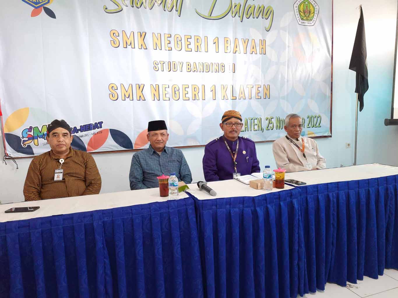 Kunjungan SMK Negeri 1 Bayah Kab. Lebak - Banten di SMK Negeri 1 Klaten